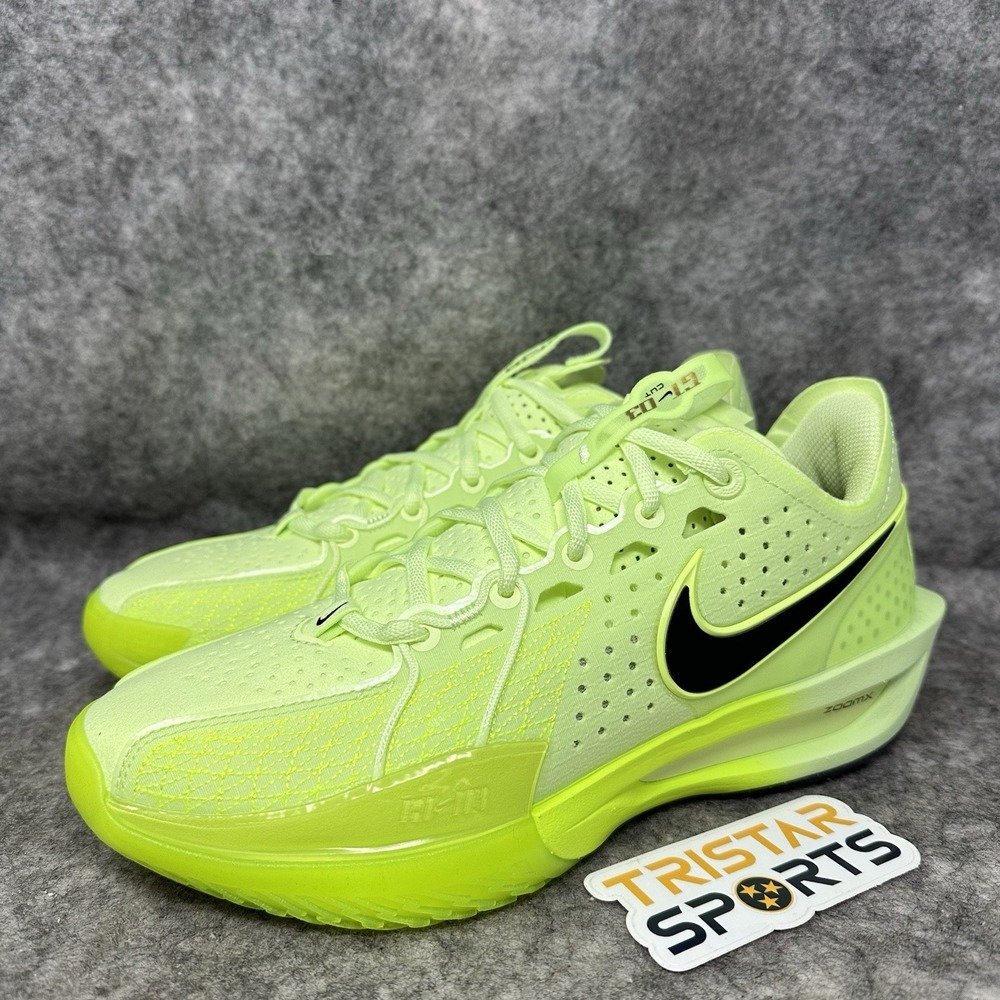 Nike Air Zoom GT Cut 3 Basketball Shoes Mens Size 10 Volt Illusionist DV2913-700